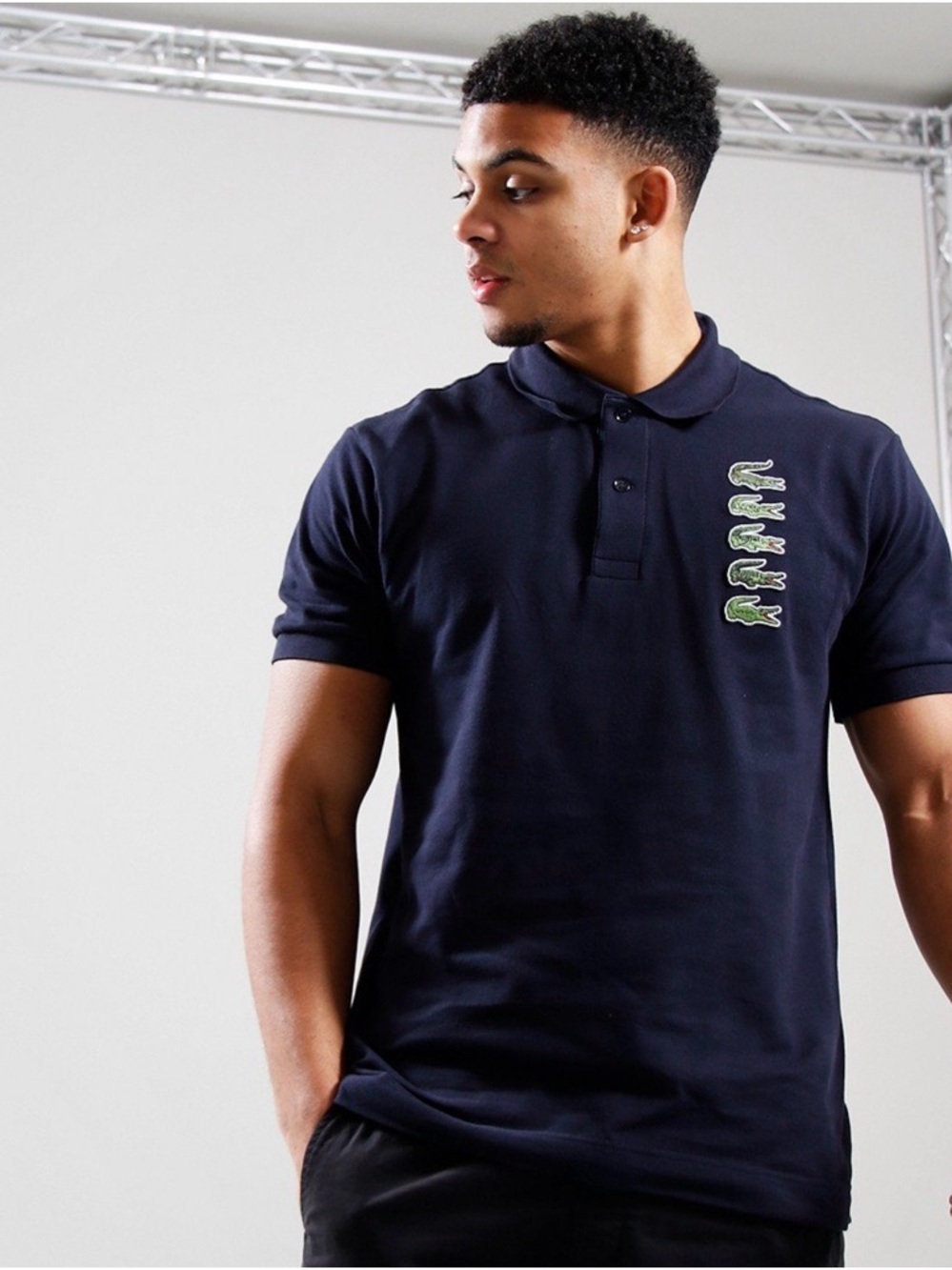 Lacoste Croc Badge Pique Polo Shirt Classic Fit Men’s Size 5 Large Brand New